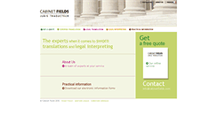 Desktop Screenshot of cabinetfields.com