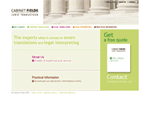 Tablet Screenshot of cabinetfields.com
